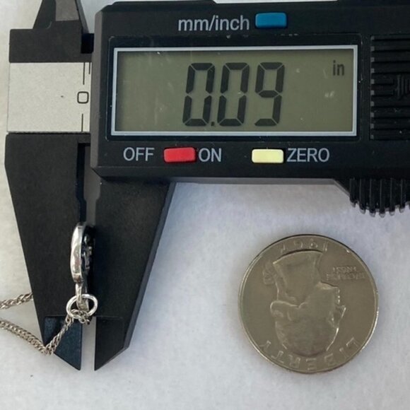 Sterling Silver 925 Mother & Child Scrollwork Heart Pendant Necklace 18" Chain - Picture 15 of 16